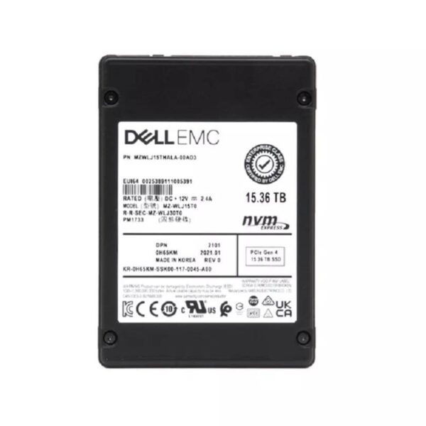 Dell EMC 15.36TB NVMe SSD for Server