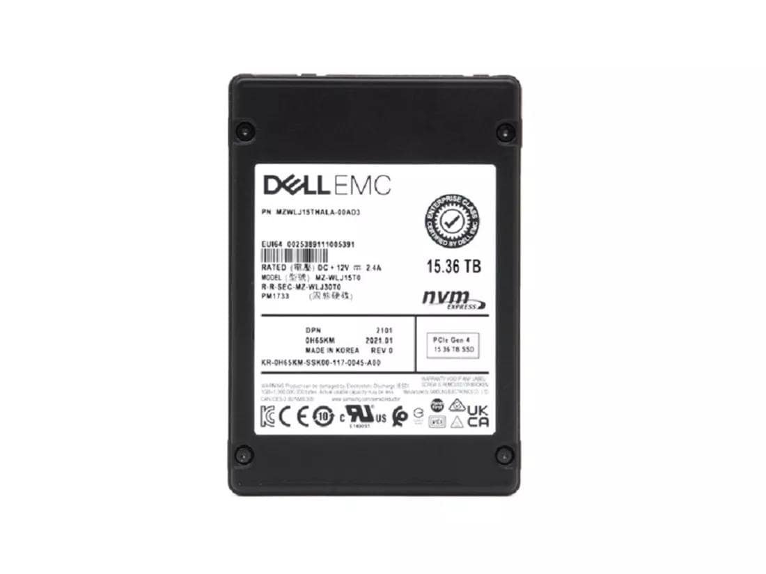 Dell EMC 15.36TB NVMe SSD for Server