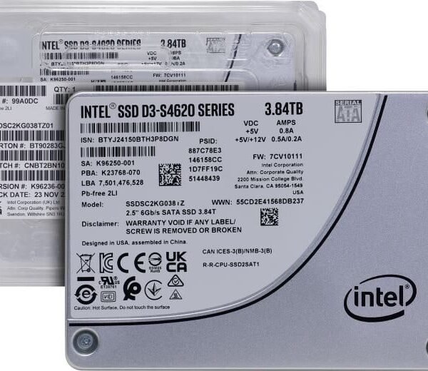 Intel 3.84TB S4620 SATA SSD