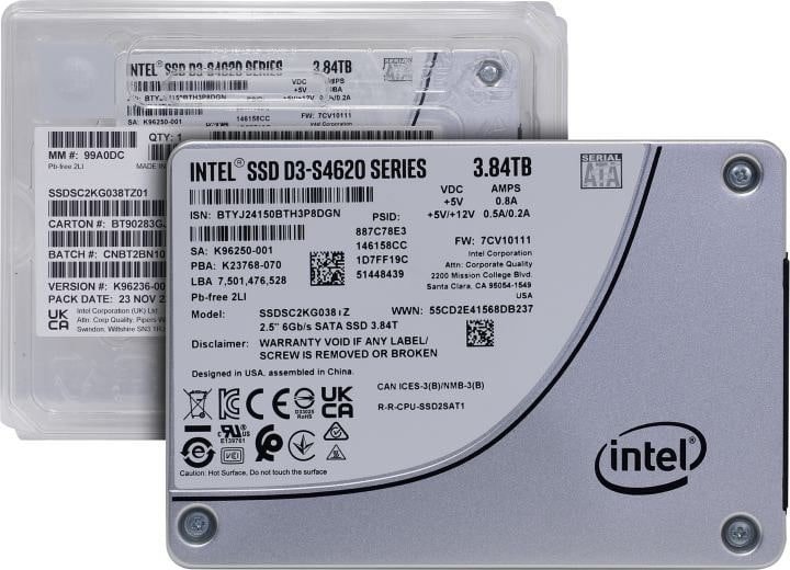 Intel 3.84TB S4620 SATA SSD