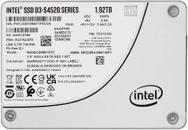 Intel S4520 1.92TB 2.5 inch SATA SSD