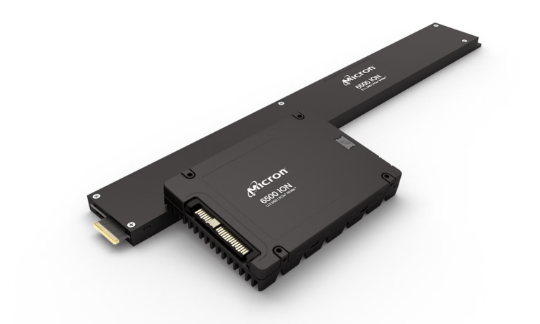 Micron 30TB 6500 ION NVMe DATA CENTER SSD