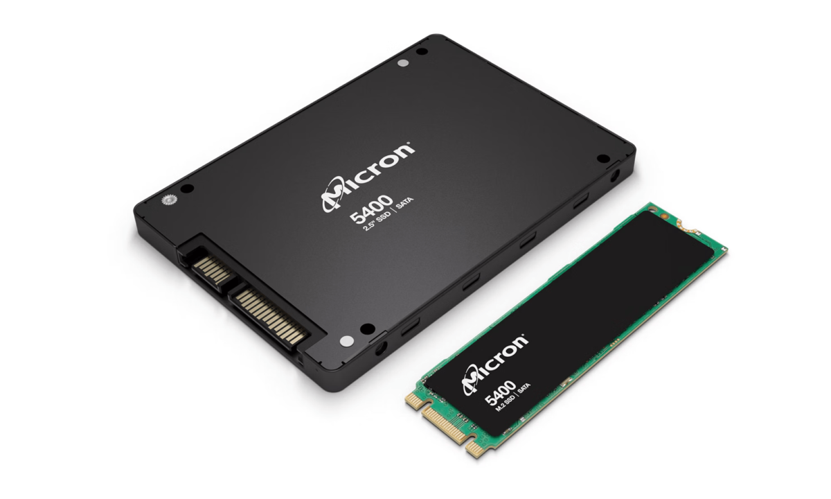 Micron 1.92TB 5400 SATA SSD for Data Centers