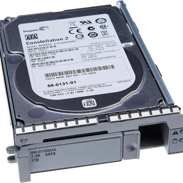 Cisco 1TB A03-D1TBSATA 7.2k SATA 6Gbps Server Hard Drive