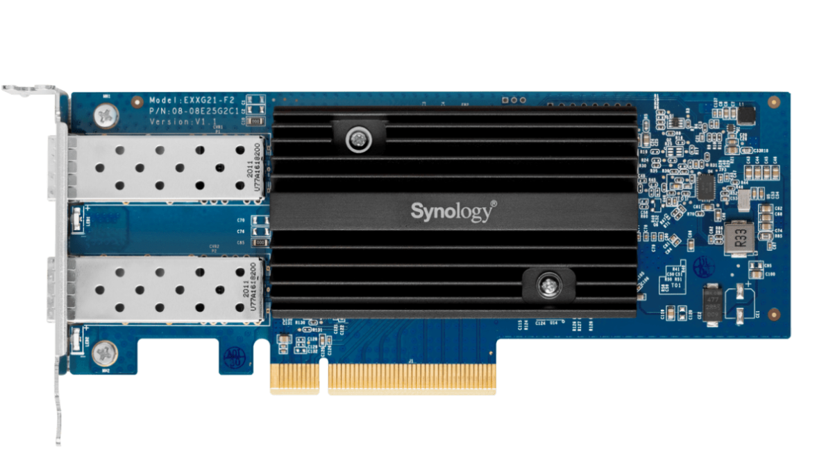 Synology E10G21-F2 Dual-port 10GbE SFP+ Adapter Card