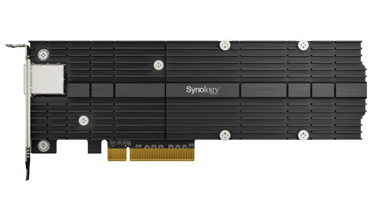 Synology E10M20-T1 M.2 SSD & 10GbE Combo Adapter Card