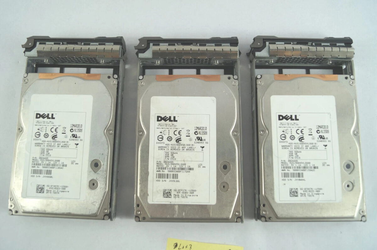 Dell 0B23461 450GB 15K SAS Hard Drive Enterprise HDD