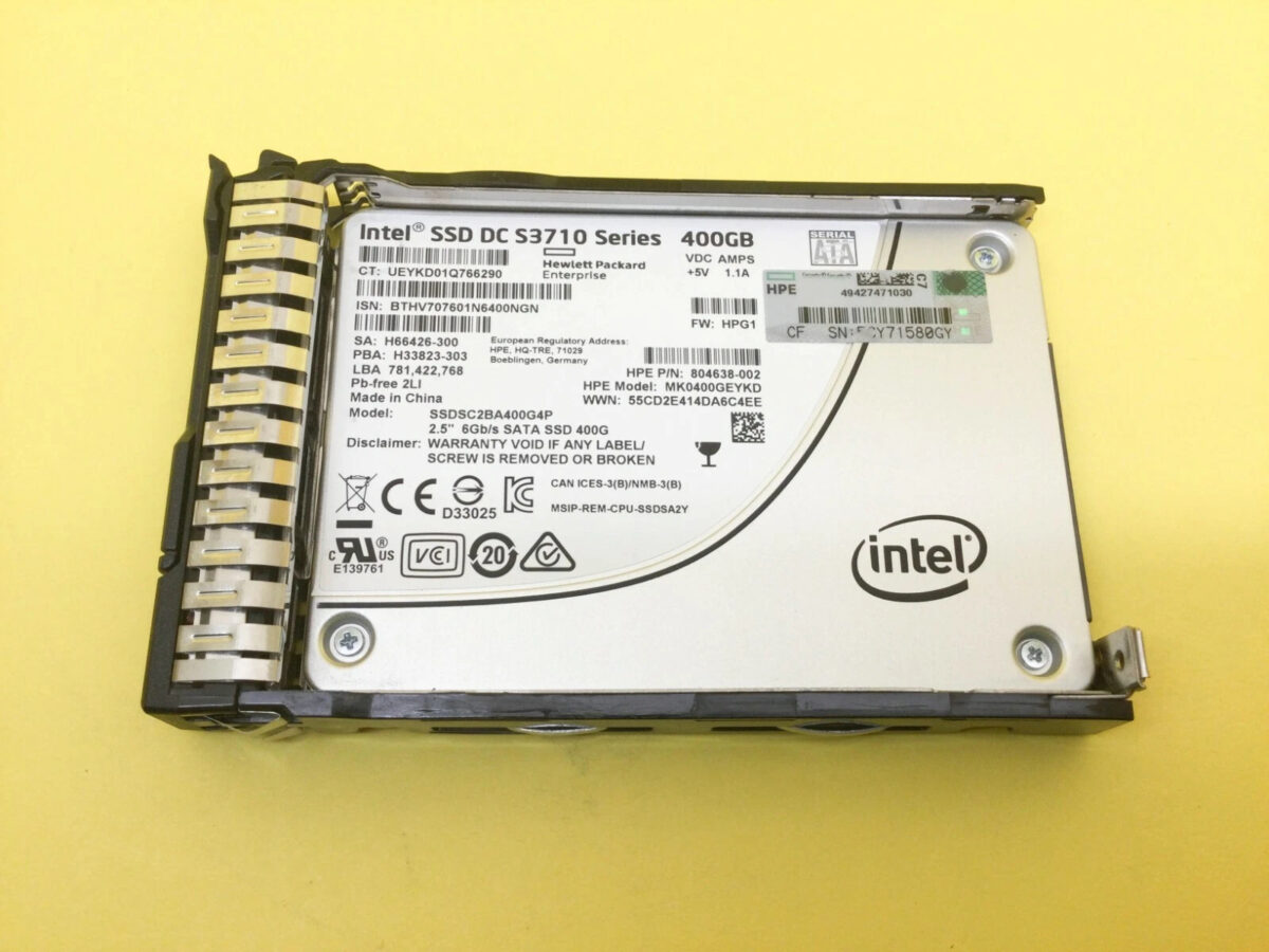HPE 804665-B21 400GB 6G SFF 2.5" SATA SSD Price in BD