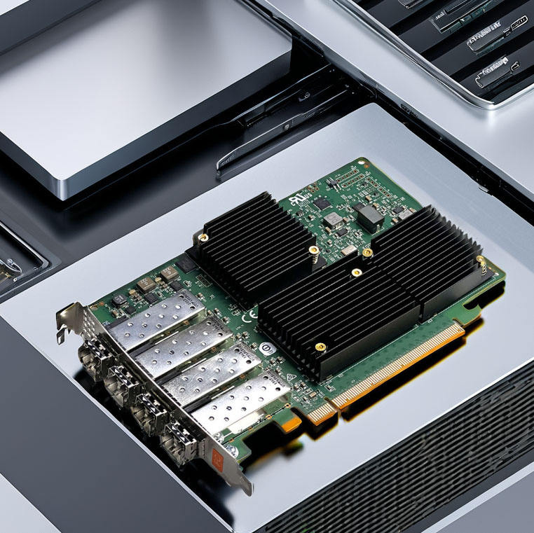 Broadcom LPe31004-M6 4-Port 16GFC HBA Card