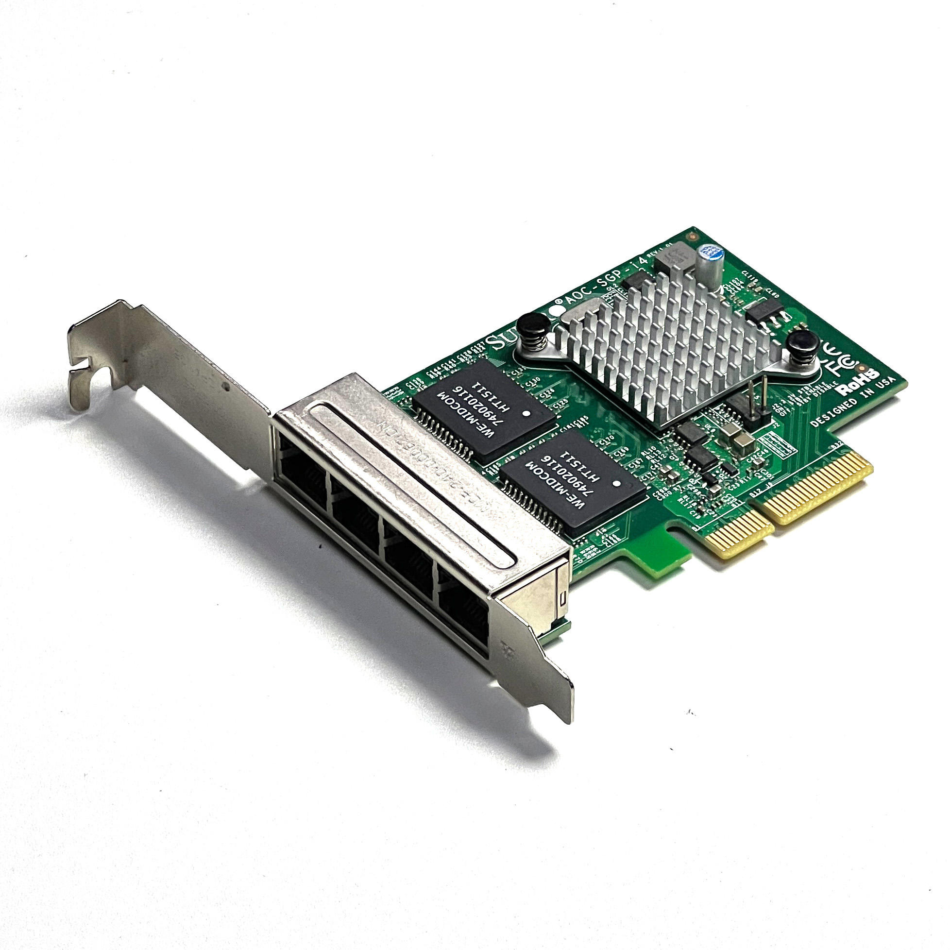 Intel I350-T4 4-Port Gigabit Ethernet Adapter