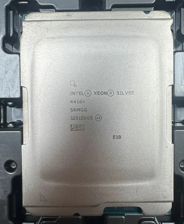 Intel Xeon Silver 4416+ Processor (20C 40T 2.0GHz Socket 4677 DDR5 165W) Intel Xeon Silver 4416+ Processor 20C 40T DDR5