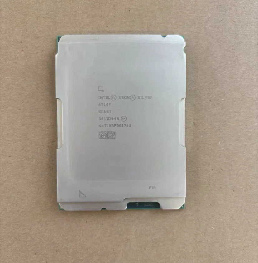 Intel Xeon Silver 4514Y 16 Core 32 Threads 30M Server Processor Intel Xeon Silver 4514Y 16 Core Server Processor